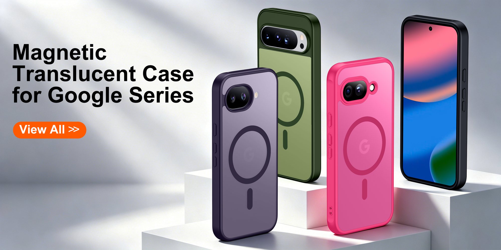 Magnetic Cases for Google Pixel by SPIDERCASE