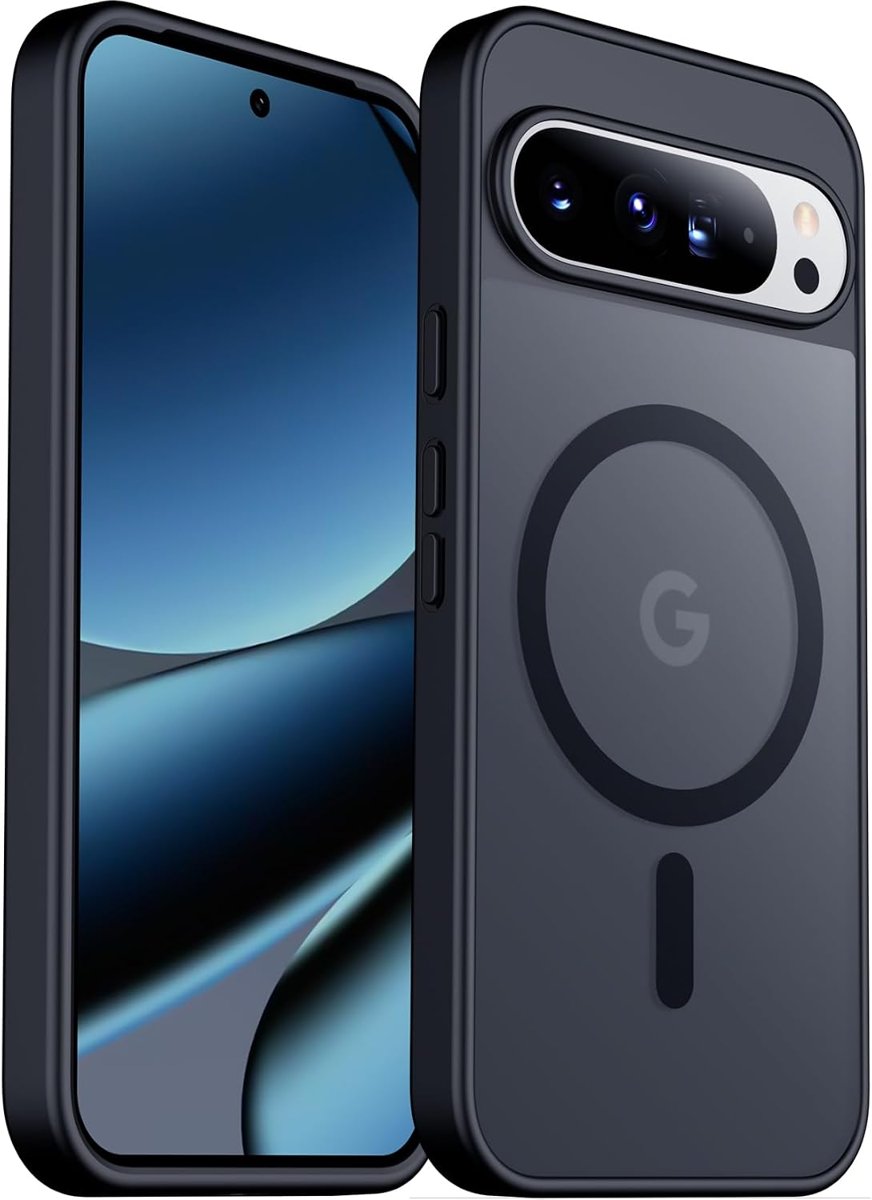 SPIDERCASE Magnetic Translucent Case for Pixel 10 / 10 Pro — Black